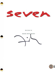 David Fincher Signed Script from Seven Beckett COA