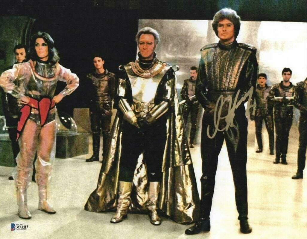 David Hasselhoff Signed 11x14 Photo from Starcrash Beckett COA