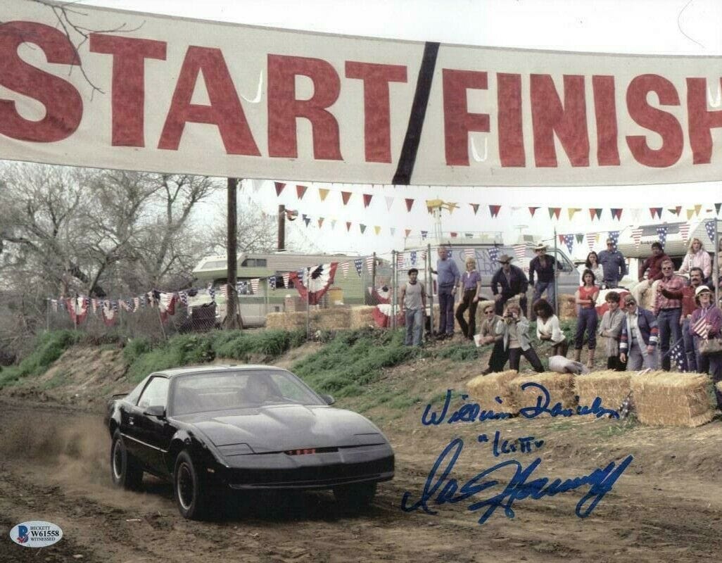 David Hasselhoff Signed 11x14 Photo from Knight Rider Beckett COA - Item #10