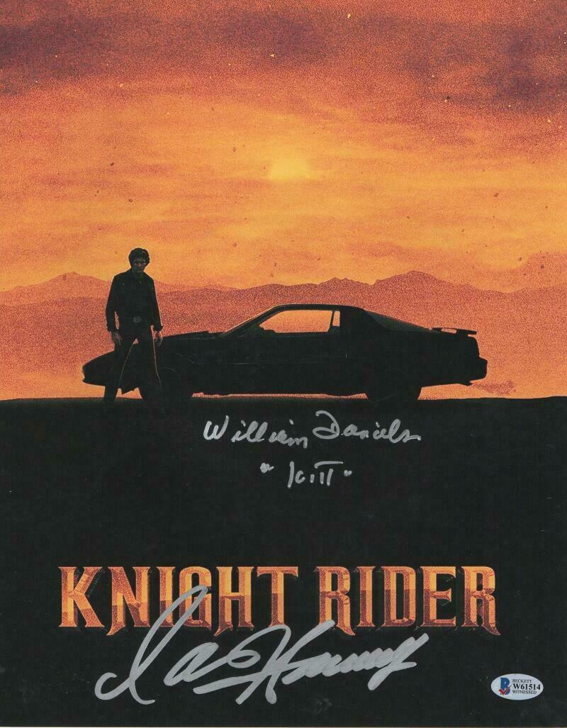 David Hasselhoff Signed 11x14 Photo from Knight Rider Beckett COA - Item #7