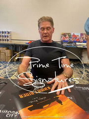 David Hasselhoff Signed 11x14 Photo from Knight Rider Beckett COA - Item #7 - Detail View