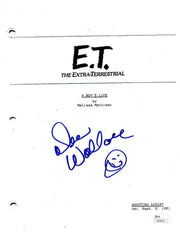 Dee Wallace Authentic Autographed 'E.T.' Script - Prime Time Signatures - TV & Film