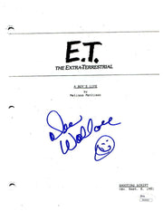 Dee Wallace Signed Script from E.T. Certified Authentic