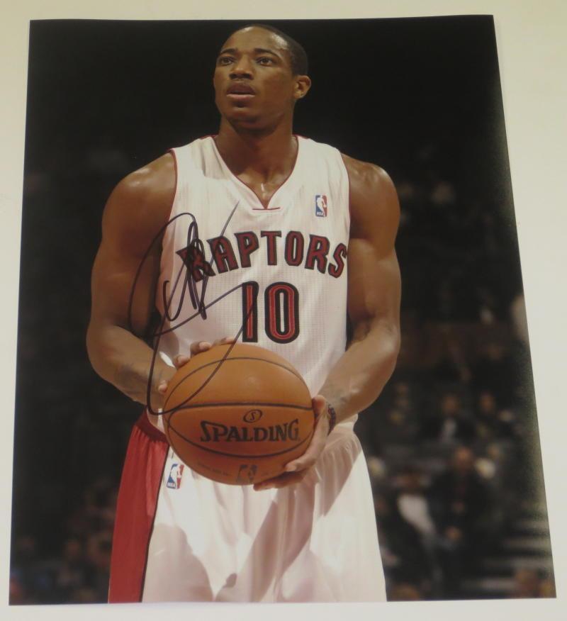 Demar Derozan Authentic Autographed 11x14 Photo - Prime Time Signatures - Sports