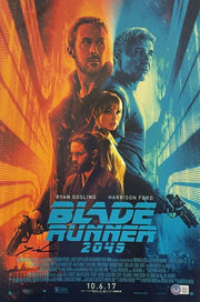 Denis Villeneuve Signed 12x18 Photo from Blade Runner Beckett COA