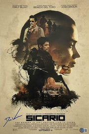Denis Villeneuve Signed 12x18 Photo from Sicario Beckett COA