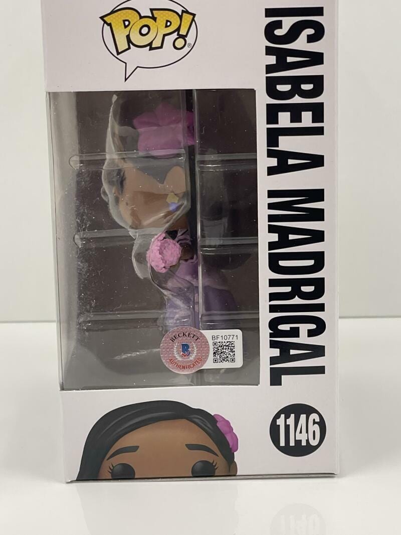 Diane Guerrero Signed Funko from Encanto Beckett COA - Detail View