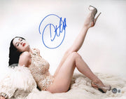 Dita Von Teese Signed 11x14 Photo Beckett COA - Item #32