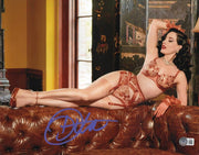 Dita Von Teese Signed 11x14 Photo Beckett COA - Item #8