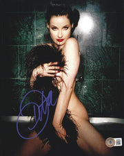 Dita Von Teese Signed 8x10 Photo Beckett COA - Item #10