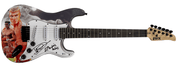 Dolph Lundgren Signed Guitar from Rocky Beckett COA - Detail View