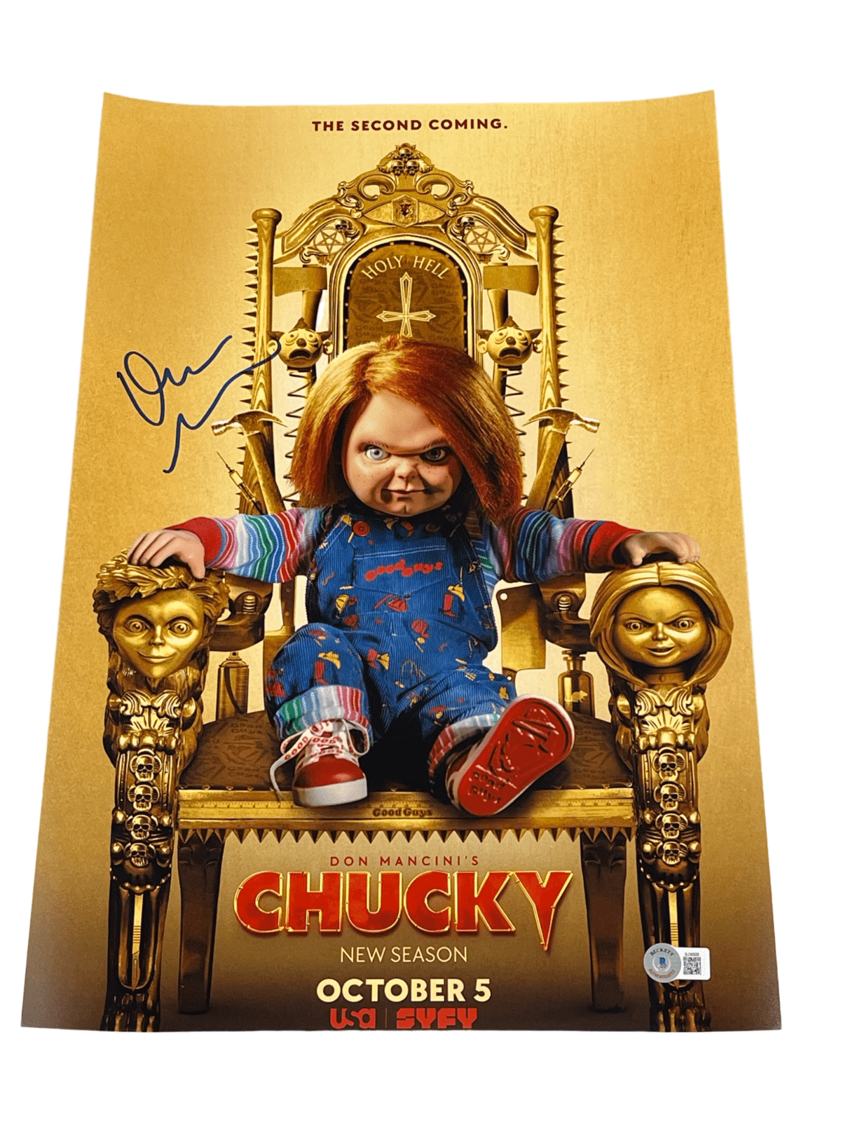 Don Mancini Signed 12x18 Photo from Chucky Beckett COA - Item #2