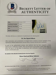 Dr. Dre Signed Vinyl Record Beckett COA - Detail View