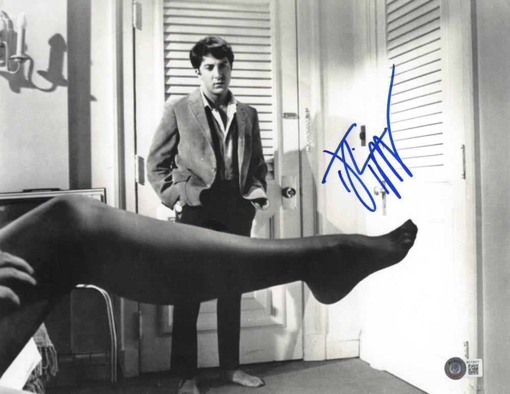 Dustin Hoffman Signed 11x14 Photo from The Graduate Beckett COA - Item #2