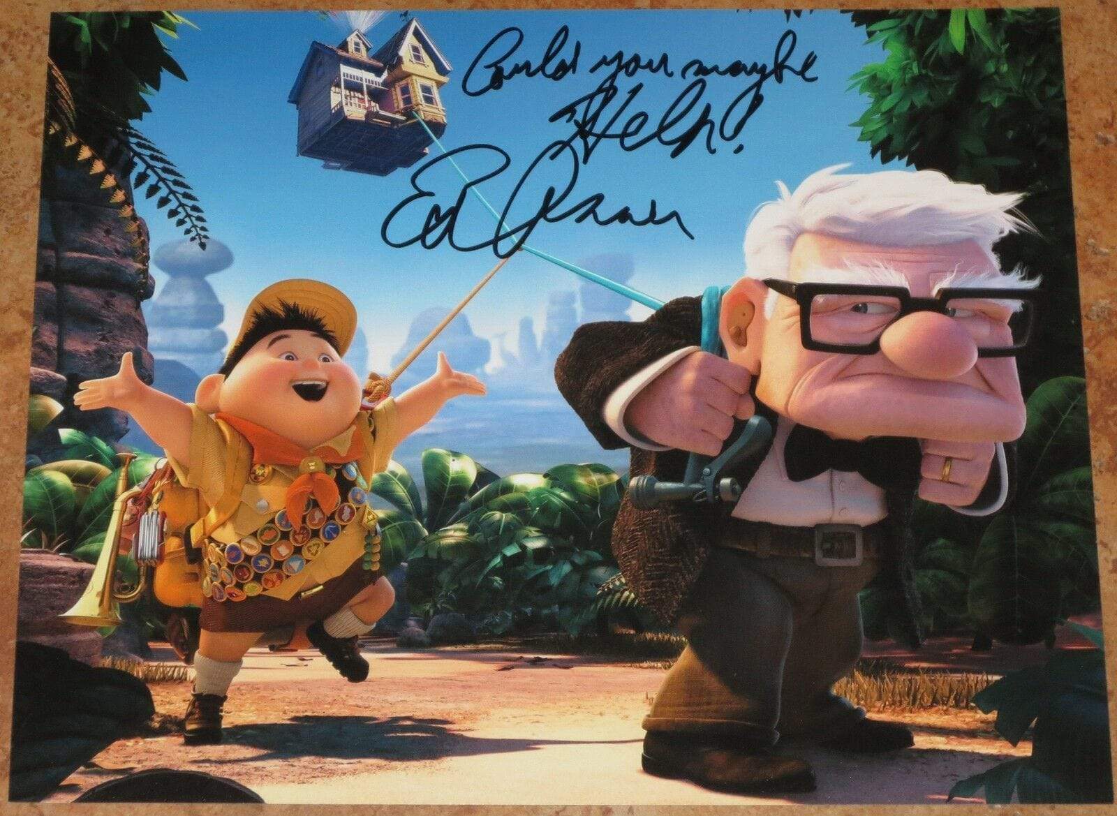 Ed Asner Authentic Autographed 8x10 Photo - Prime Time Signatures - TV & Film