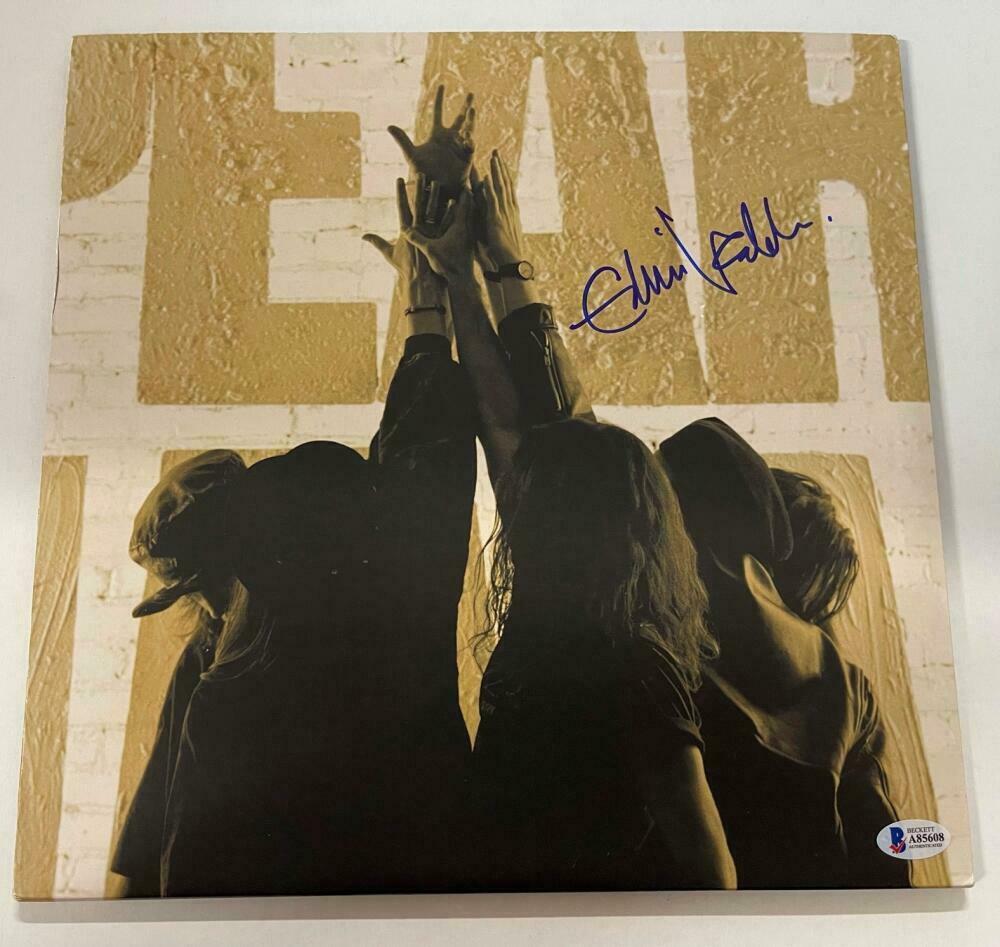Eddie Vedder of Pearl Jam Signed Vinyl Record Beckett COA - Item #3