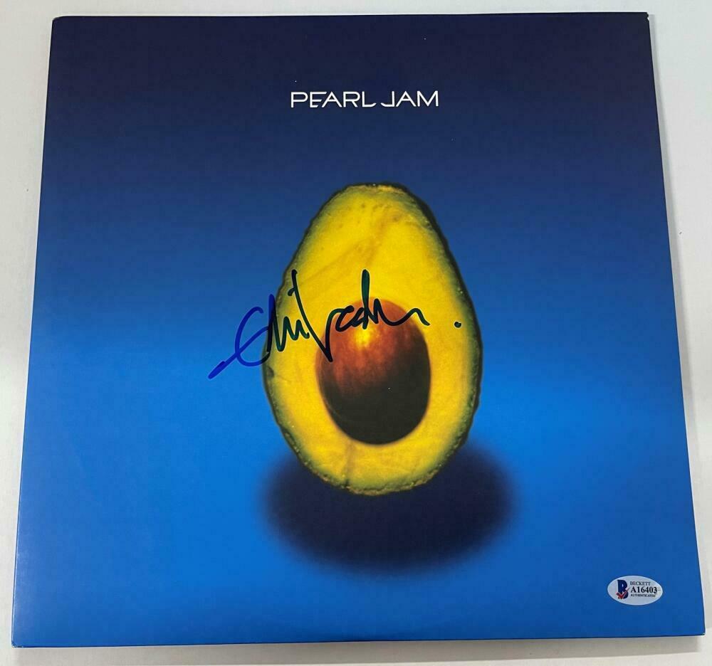 Eddie Vedder of Pearl Jam Signed Vinyl Record Beckett COA - Item #2