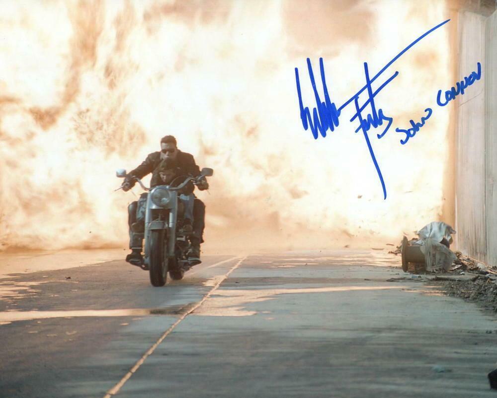 Edward Furlong Signed 8x10 Photo from Terminator Certified Authentic - Item #2