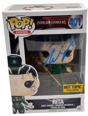 Elizabeth Banks Authentic Autographed Rita Power Rangers 401 Funko Pop Figure