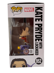 Elliot Page Signed Funko from X-Men Beckett COA - Detail View