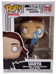 Elliot Page Authentic Autographed Vanya The Umbrella Academy 1118 Funko Pop Figure