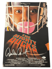 Emilio Estevez Signed 12x18 Photo from The Mighty Ducks Beckett COA - Item #1