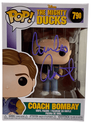 Emilio Estevez Authentic Autographed Coach Bombay The Mighty Ducks 790 Funko Pop Figure