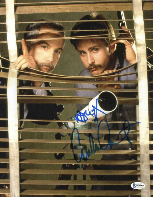 Emilio Estevez & Richard Dreyfuss Authentic Autographed 11x14 Photo - Prime Time Signatures - TV & Film