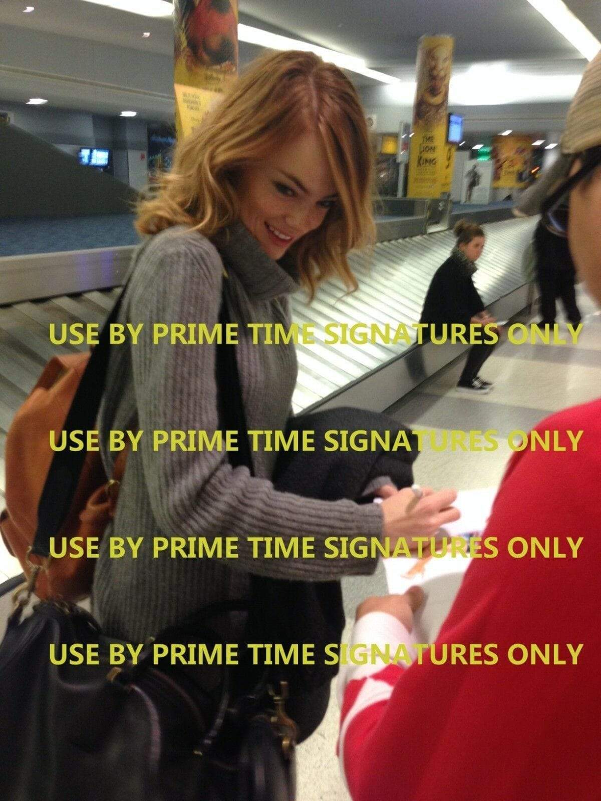 Emma Stone Authentic Autographed 8x10 Photo - Prime Time Signatures - TV & Film