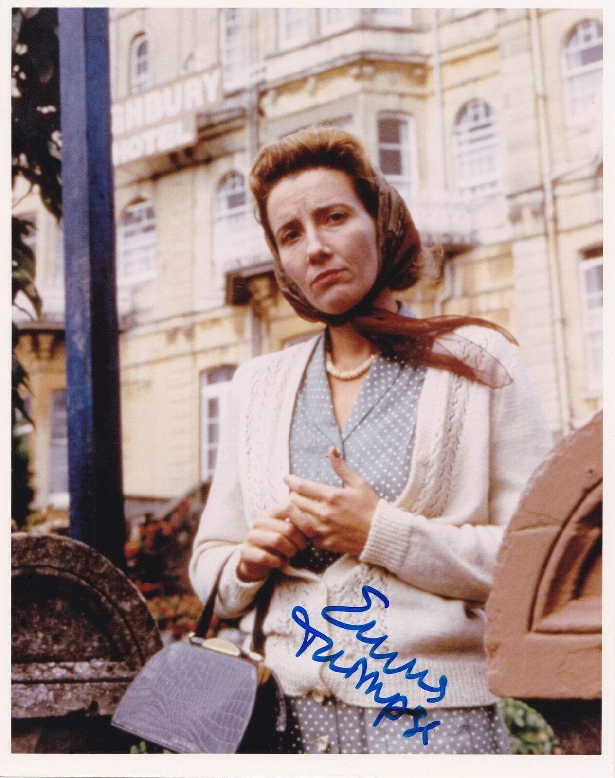  Emma Thompson Authentic Autographed 8x10 Photo PTS COA