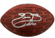 Emmitt Smith Authentic Autographed Cowboys Football