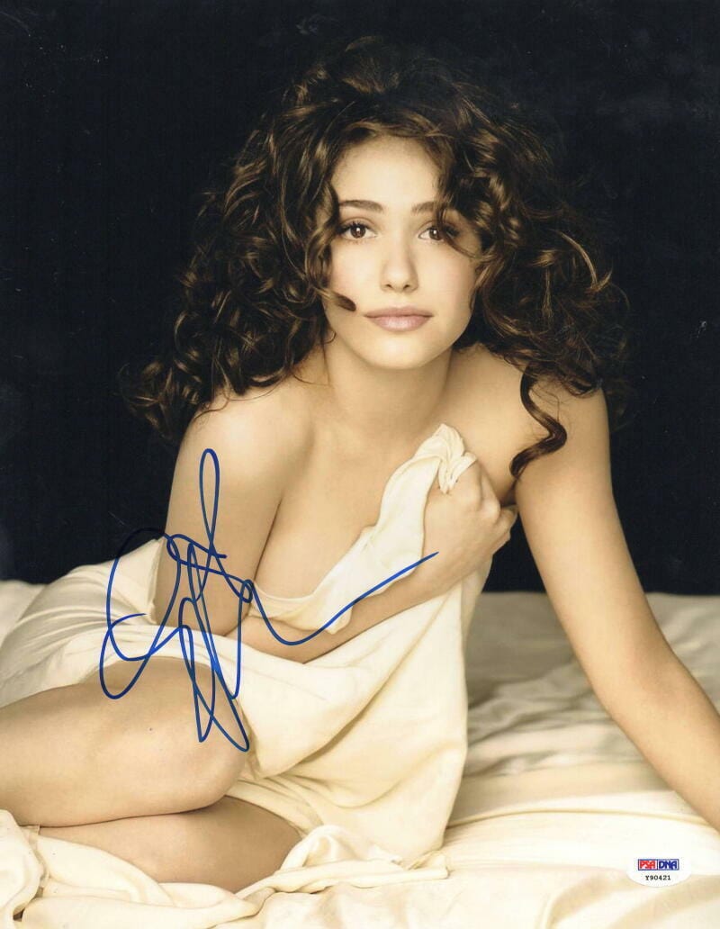 Emmy Rossum Signed 11x14 Photo from Shameless Certified Authentic