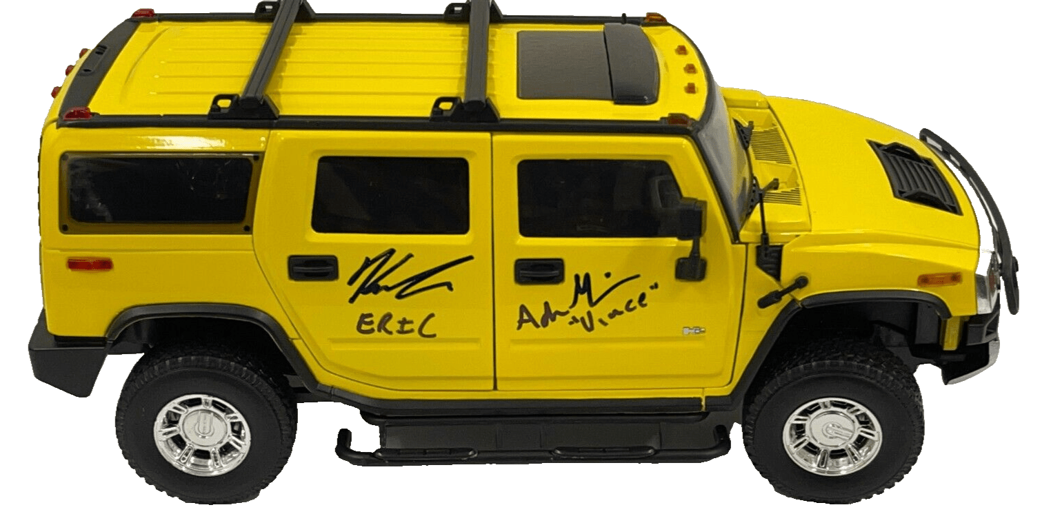 Adrian Grenier Signed Model Car from Entourage Certified Authentic - Detail View