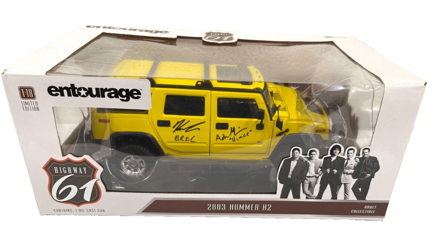 Adrian Grenier Signed Model Car from Entourage Certified Authentic - View 10