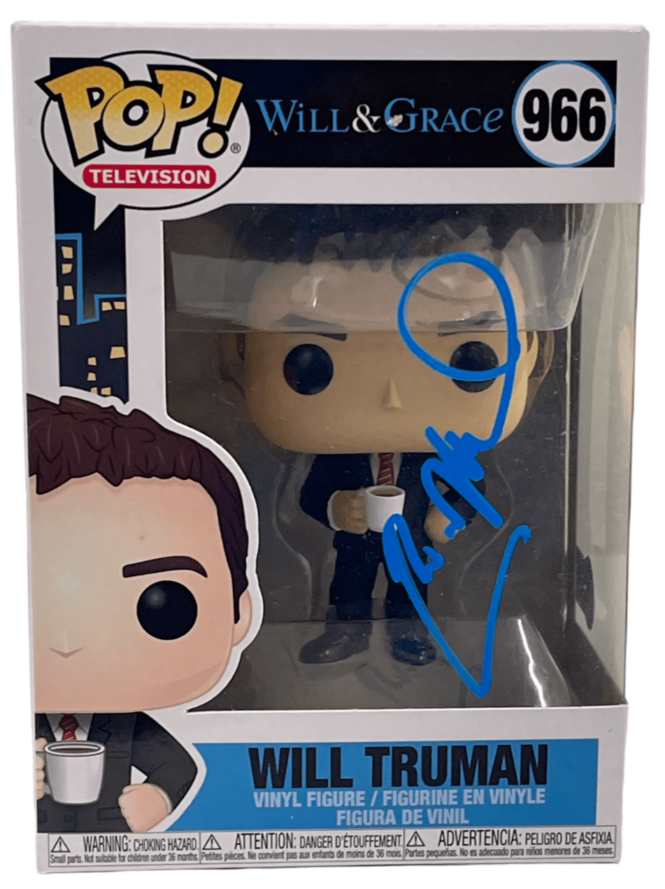 Eric McCormack Authentic Autographed Will Truman Will & Grace 966 Funko Pop Figure