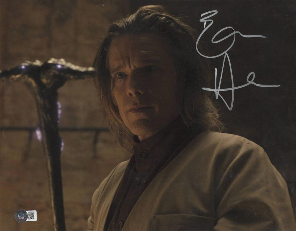 Ethan Hawke Signed 11x14 Photo from Moon Knight Beckett COA