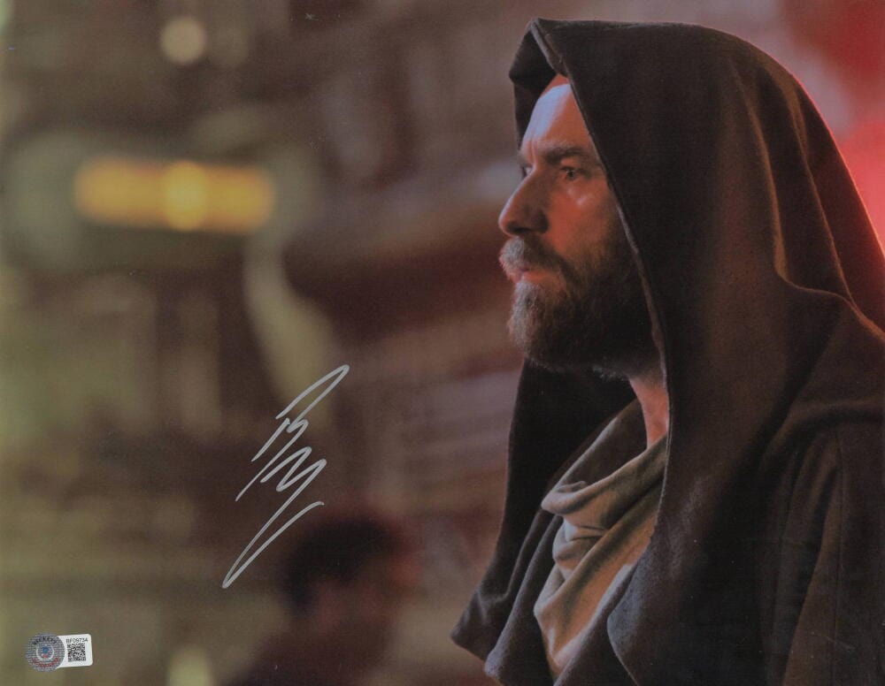 Ewan McGregor Signed 11x14 Photo Beckett COA - Item #8