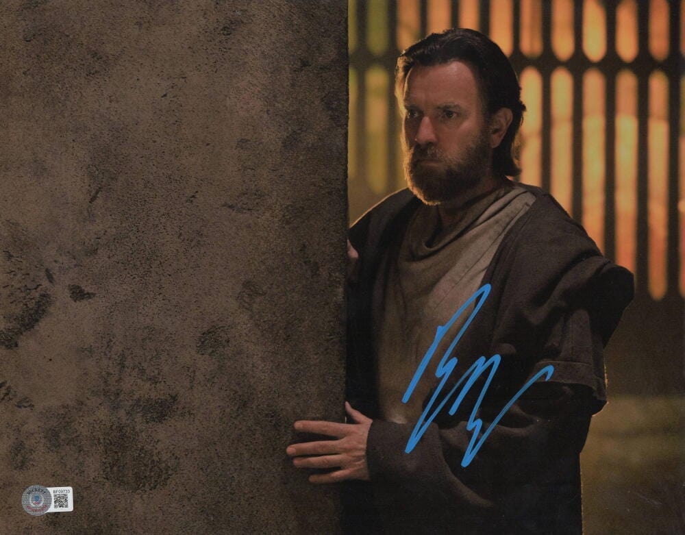 Ewan McGregor Signed 11x14 Photo Beckett COA - Item #7