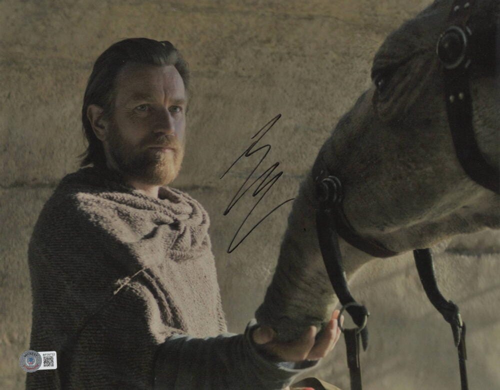Ewan McGregor Signed 11x14 Photo Beckett COA - Item #6