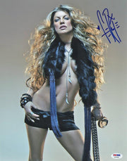 Fergie of Black Eyed Peas Signed 11x14 Photo Certified Authentic - Item #1