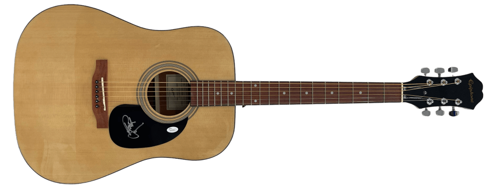 Brian Kelley Signed Guitar Beckett COA - Item #1 - Detail View