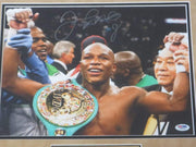 Floyd Mayweather Jr. Authentic Autographed 11x14 Photo, Professionally Framed - Prime Time Signatures - Sports