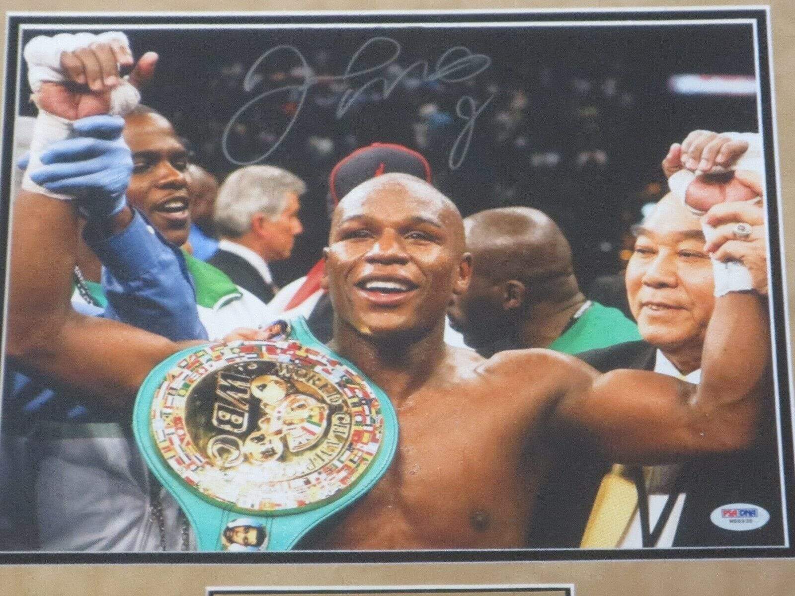 Floyd Mayweather Jr. Authentic Autographed 11x14 Photo, Professionally Framed - Prime Time Signatures - Sports