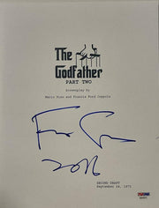 Francis Ford Coppola Signed Script from The Godfather Certified Authentic - Item #1
