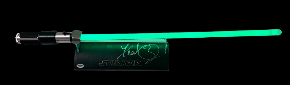 Frank Oz Authentic Autographed Star Wars FX Lightsaber Yoda Signature Series - Prime Time Signatures - TV & Film