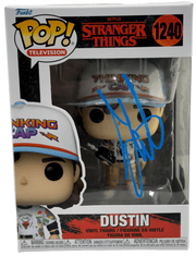Gaten Matarazzo Authentic Autographed Dustin Stranger Things 1240 Funko Pop Figure