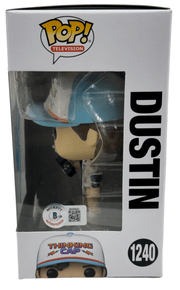 Gaten Matarazzo Signed Funko from Stranger Things Beckett COA - Item #2 - Detail View