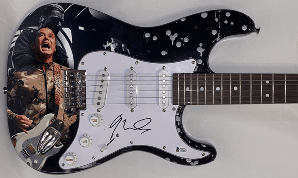 Gavin Rossdale of Bush Authentic Autographed Full Size Custom Electric Guitar - Prime Time Signatures - Music