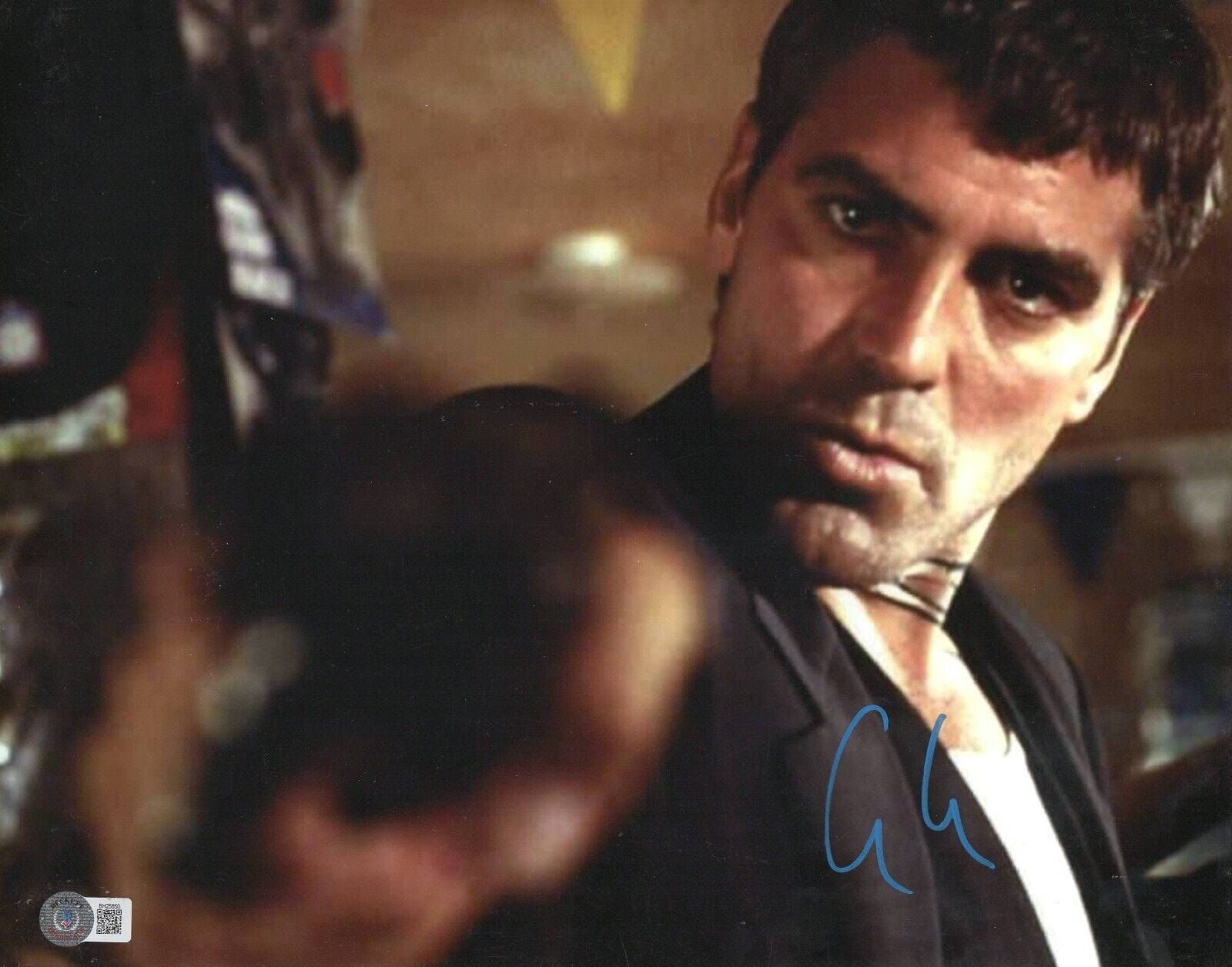 George Clooney Signed 11x14 Photo from From Dusk Till Dawn Beckett COA - Item #1