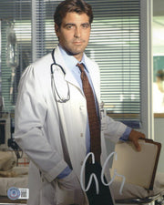 George Clooney Signed 8x10 Photo from ER Beckett COA - Item #2